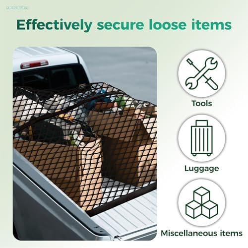 Highly Elastic Cargo Net with Hook - Image 4