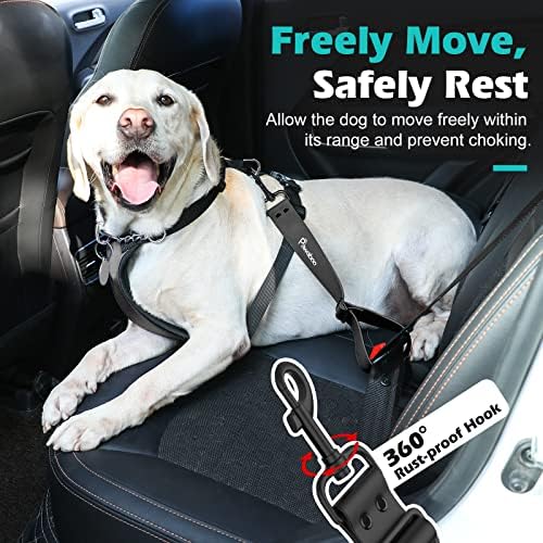 Pawaboo Dog Seat Belt for Car, - Image 5