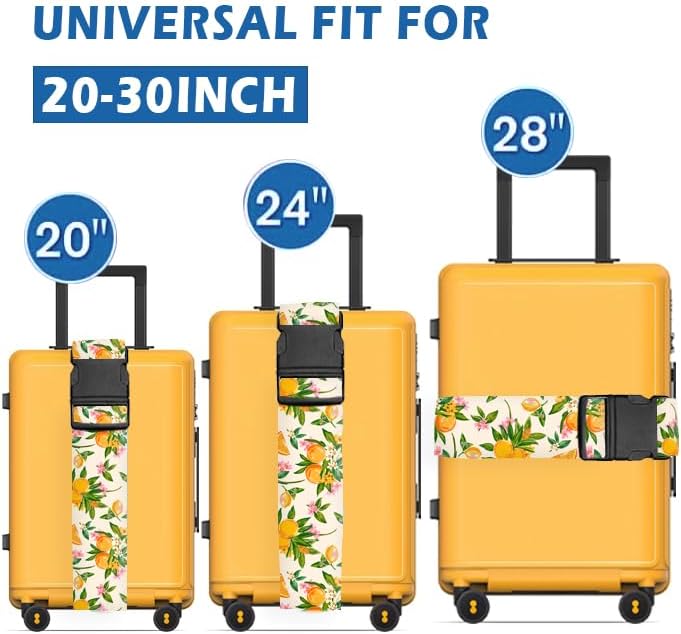 Luggage Straps for Suitcases Travel Belt Accessories, Cute Suitcase Strap - Image 2