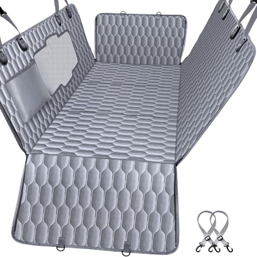 Chumajor L Back Seat Extender for Dogs, Hard Bottom, Waterproof, 400 lb by Chumajor