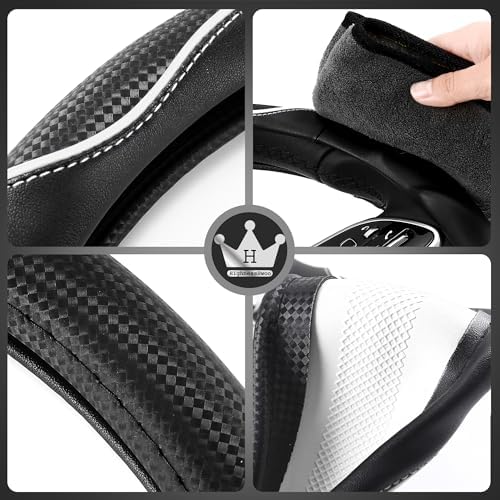 HighnessHwoo 3D Car Steering Wheel Cover Comfort Grip Massage Sporty Anti-Slip - Image 7
