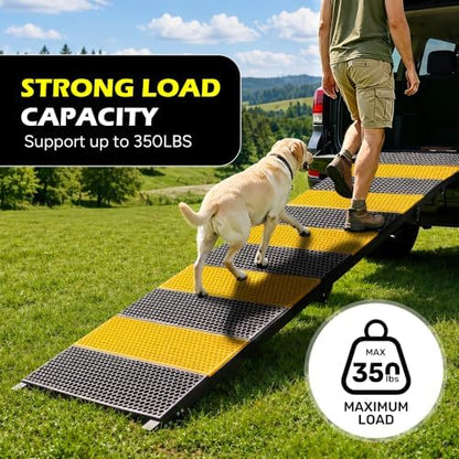Foldable Dog Ramp for Car, 71 inches Long Portable Ramp for Large Dogs - Image 5