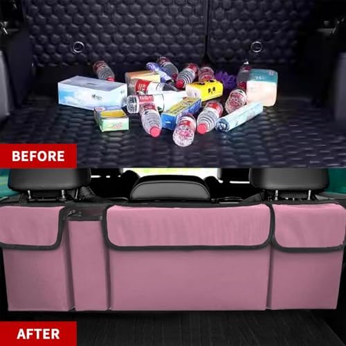Car Trunk Organizer, Backseat Hanging Large Storage - Image 3