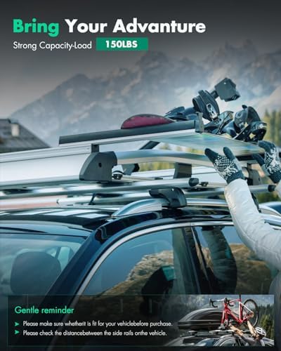 SCITOO Roof Rack crossbars Fit for Honda CR-V 2017-201, Cargo Carrier Kayak - Image 5