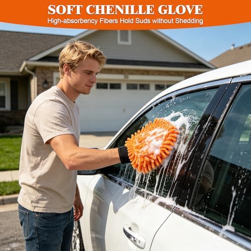 16FT Car Wash Brush with Long Handle, RV Wash Brush with Soft Chenille - Image 6