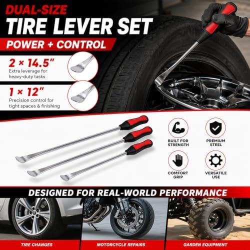 YA Lotus 44-piece Tire Spoon Set is a Premium tire Changing Tool kit Suitable - Image 7