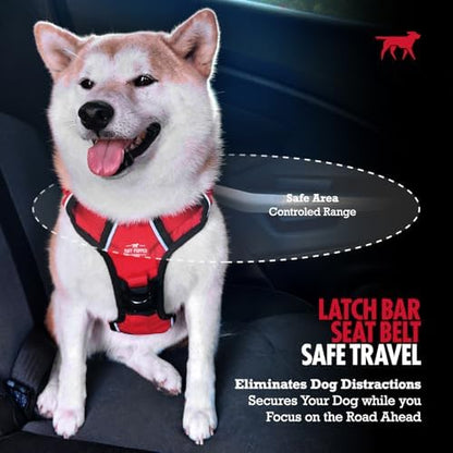 Tuff Pupper Dog Car Safety Belt | Adjustable 16–26" Latch Hook Seatbelt - Image 4