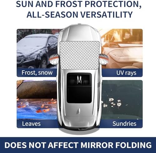 Winter Windshield Covers for Ice and Snow&Winter Car Essentials, Car Anti-Snow - Image 2