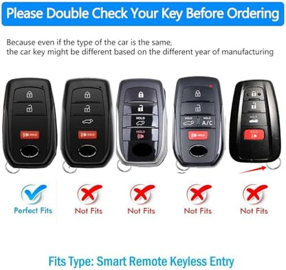 Tukellen for Toyota Key Fob Cover TPU Soft Protective Case for 2022-2026 - Image 2