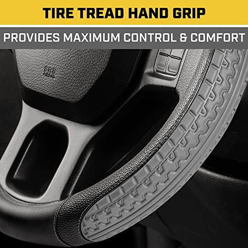 CAT® DuraGrip Car Steering Wheel Cover, Auto Steering Wheel Cover - Image 4