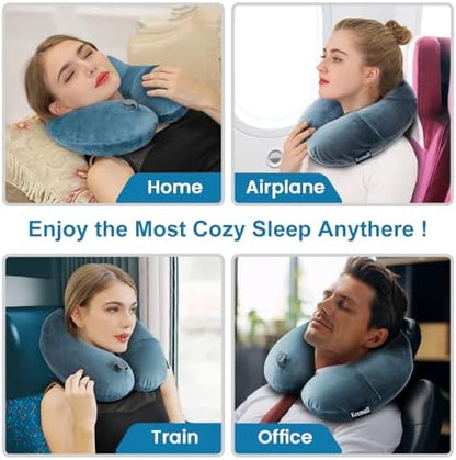 Keemall Inflatable Travel Neck Pillow - Image 6
