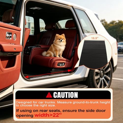 71" Dog Ramp for Car, Extra Long Foldable Hisfox Pet Ramp for Dog - Image 6