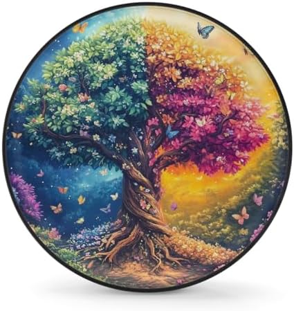 Tree of Life Spare Tire Cover Dust-Proof Wheel Protector by Unknown