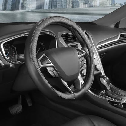 SEG Direct Steering Wheel Cover 14.5-15 inch Standard Size - Image 4