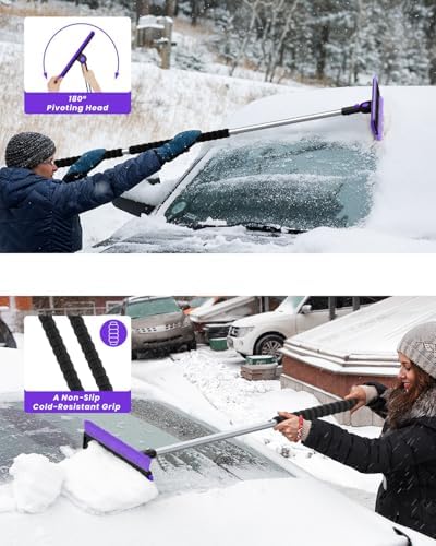 helloleiboo 55.7" Extra Long Ice Scraper - Image 4