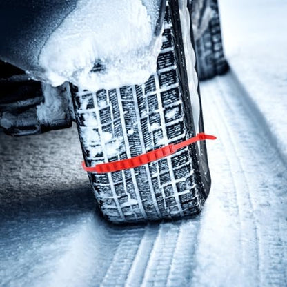 15pcs Tire Anti Skid Ties for Wheel, Nylon Snow Chain Set - Image 4