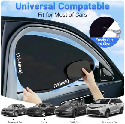 Car Window Shade Static Cling, Roll Windows Down - Image 3