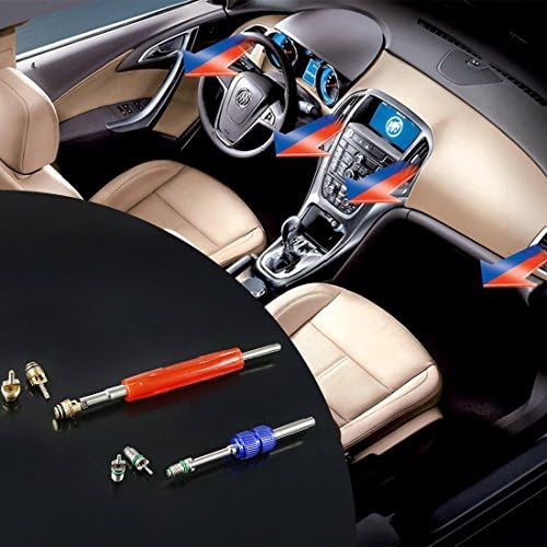 GLARKS 102Pcs Car Air Conditioner Valve Core Schrader Valve Cores Accessories - Image 7