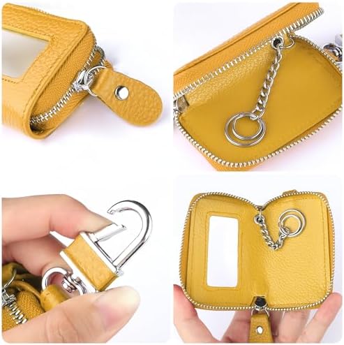Car Key Fob Case for Replacing Old Key Fob Cover, Genuine Leather Car Key Case - Image 5
