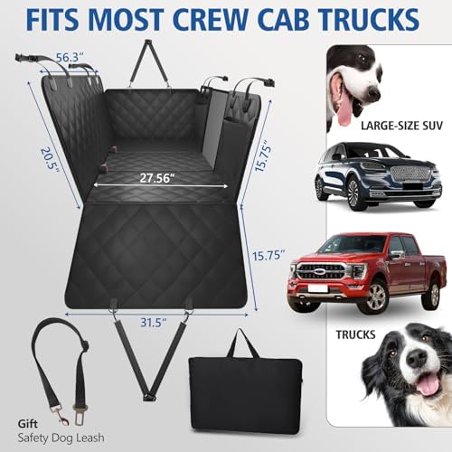 Btefd XL Hard Bottom Dog Seat Cover - Image 3