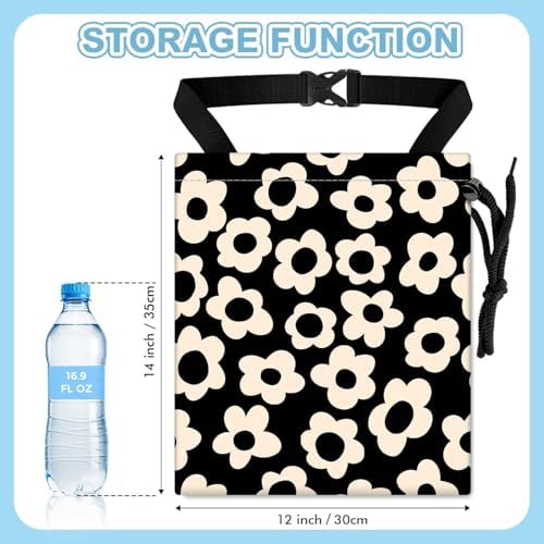 Black Flower Car Trash Bag - Image 2