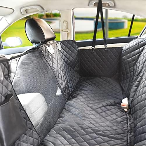 Vailge Dog Car Seat Cover for Back Seat, 100% Waterproof Back Seat Pet Cover - Image 7
