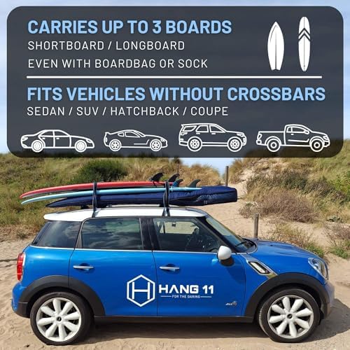 Hang 11 Surfboard Car Rack - Image 2