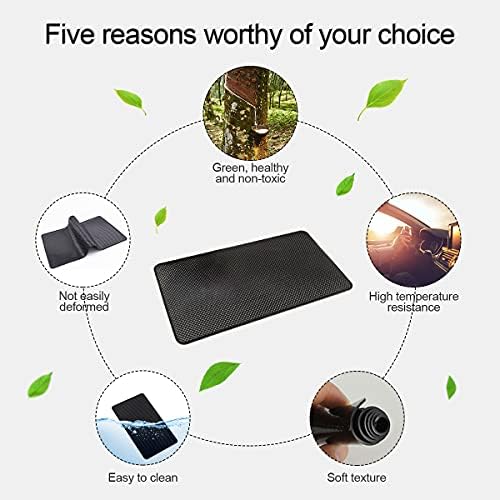 10.6 x 5.9 Inch Car Dashboard Anti-Slip Mat - Image 4