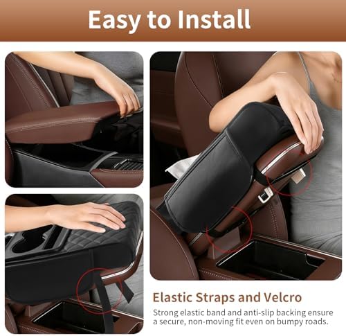 5-in-1 Car Armrest Cushion, Universal Arm Box Pad Cover - Image 4