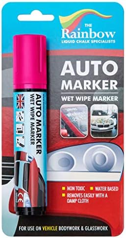 Window Markers for Glass Washable Car Window Paint Pen by RainbowChalk