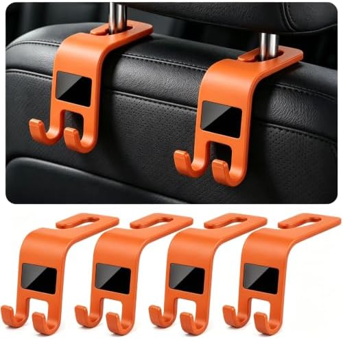 ZSDY Car Seat Headrest Hooks Heavy Duty Vehicle Back Seat Storage Organizer by ZSDY