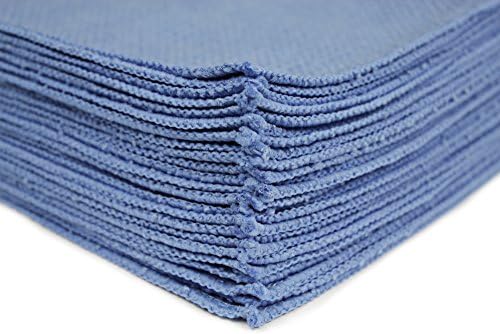 Nouvelle Legende Microfiber Waffle Weave Towels 16x16, Super Absorbent - Image 3