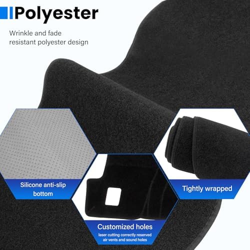 Dash Cover Mat Compatible with Ford Maverick 2022-2025 Car Interior Dashboard - Image 6