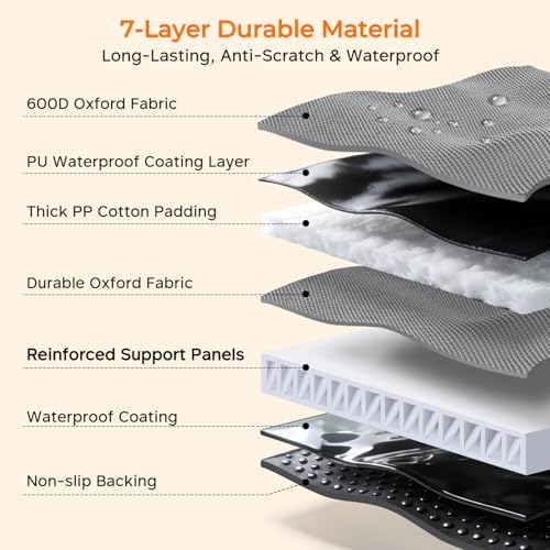 URPOWER XL Hard Bottom Dog Seat Cover - Image 6