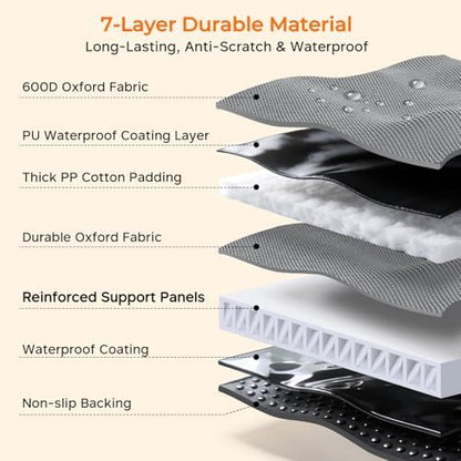 URPOWER XL Hard Bottom Dog Seat Cover - Image 6