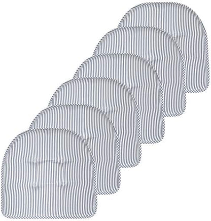 Sweet Home Collection Chair Cushion Memory Foam Pads Tufted Slip Non Skid by SweetHomeCollection