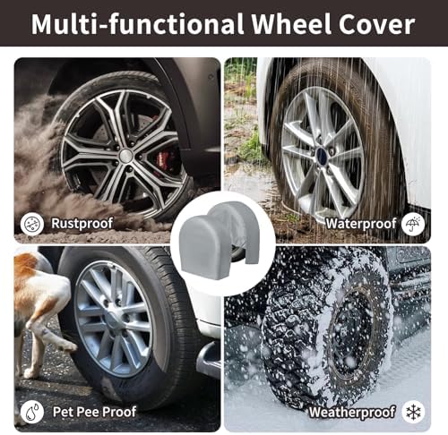 PureFit Universal Tire Covers Set of 4, Fits 30"-32" Inch Tire - Image 7