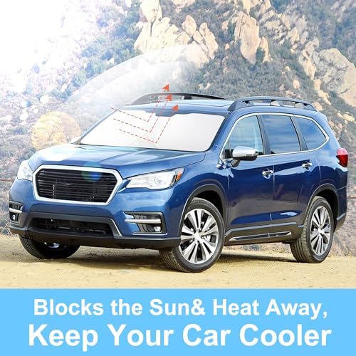 Windshield Sun Shade for 2019-2026 S-ubaru Ascent Accessories - Image 6