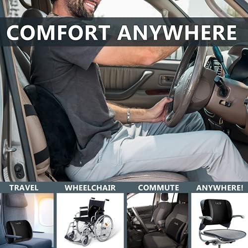 ComfiLife Lumbar Support Back Pillow Office Chair and Car Seat Cushion - Image 6