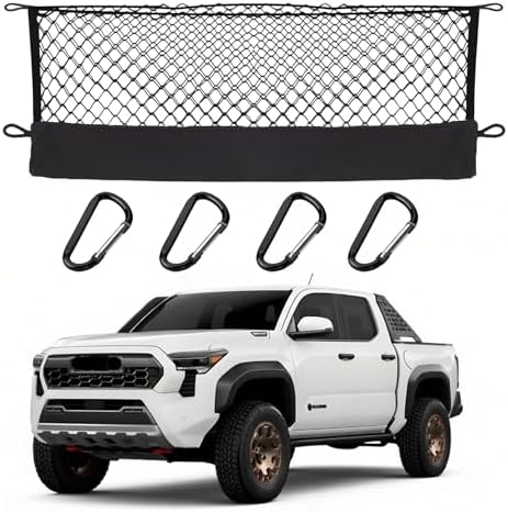 Cargo Net for Toyota Tacoma Pickup Trunk Car Rear Tailgate Touring Netting by Unknown