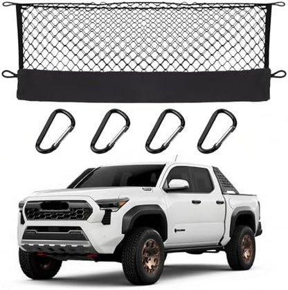 Cargo Net for Toyota Tacoma Pickup Trunk Car Rear Tailgate Touring Netting by Unknown