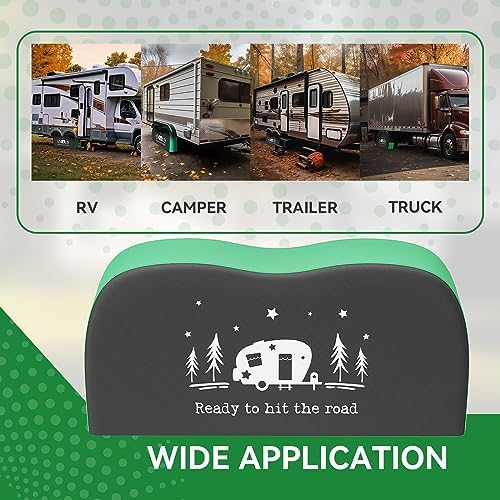 RV Tire Covers, Dual Axle Tire Covers 2 Pack, Fit 30"-33" Dia Tire - Image 3