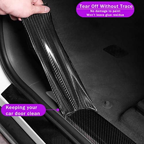 QBUC Car Door Entry Guards Scratch Cover Protector Paint Threshold Guard - Image 4