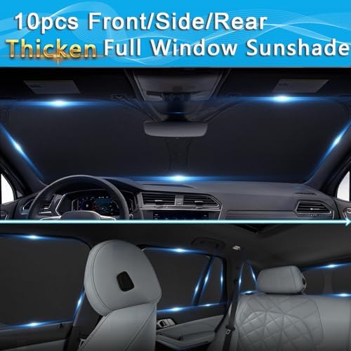 KMF 10pcs Thicken Sun Shades Custom Fit - Image 3