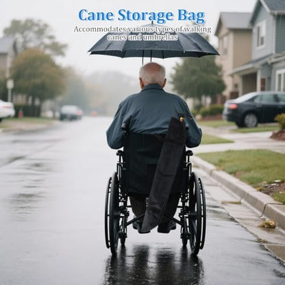 Cane Storage Bags with Adjustable Strap Design, Portable Walking Aid Storage Bag - Image 6