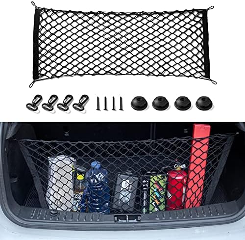 Amiss Cargo Net Stretchable, Car Exterior Accessories, Adjustable Elastic Trunk - Image 2