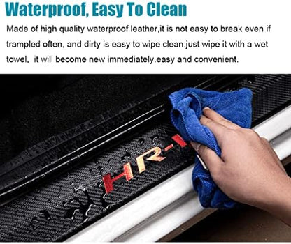 LEXLEY for 2023 2024 2025 2026 2027 HRV HR-V Carbon Fiber Style Leather Door - Image 5