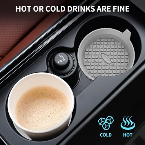 ME.FAN Car Cup Holder Coasters Silicone Cups Mats, Automotive Universal - Image 6