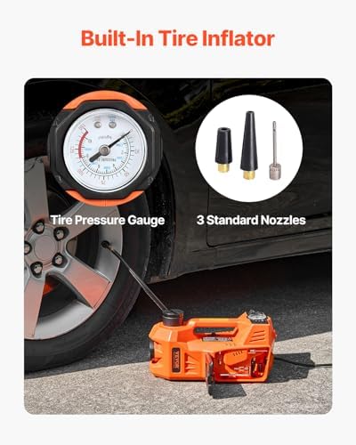 VEVOR Electric Car Jack, 5 Tons /11000 lbs, Electric Scissor Jack - Image 4