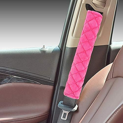surpassme Car Seat Belt Pads Cover, 2 Pack Seat Belt Shoulder Strap Covers - Image 2